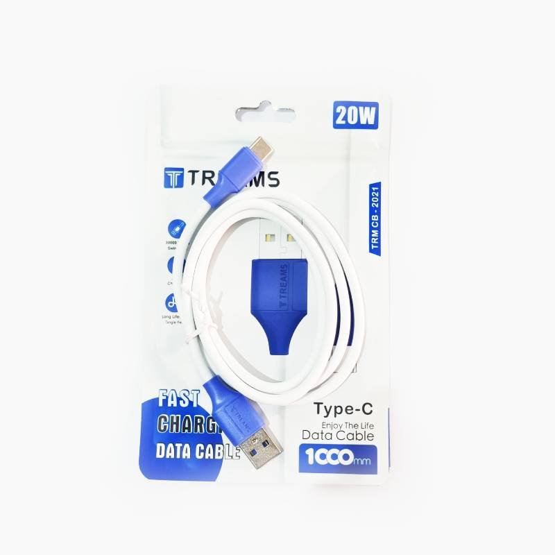 Treams 20W USB to Type-C Fast Charging Data Cable 1M (TRM CB-2021)